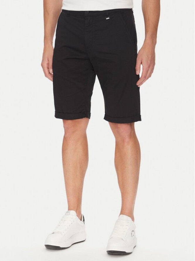 KARL LAGERFELD Szorty materiałowe 265812 552829 Czarny Regular Fit
