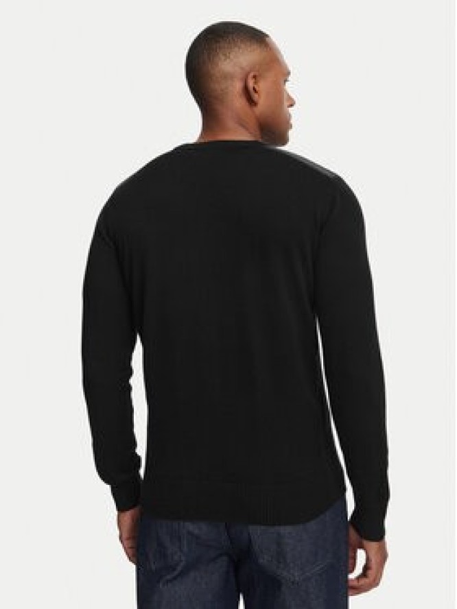 KARL LAGERFELD Sweter 655029 561398 Czarny Slim Fit