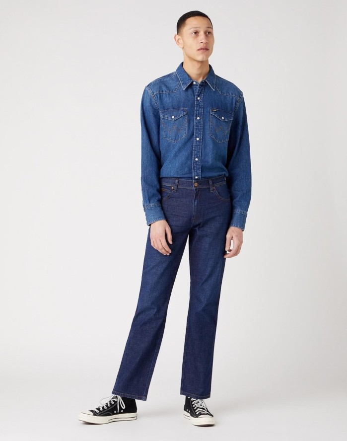 SPODNIE MĘSKIE WRANGLER TEXAS RISE&SHINE W121C548N 112126093