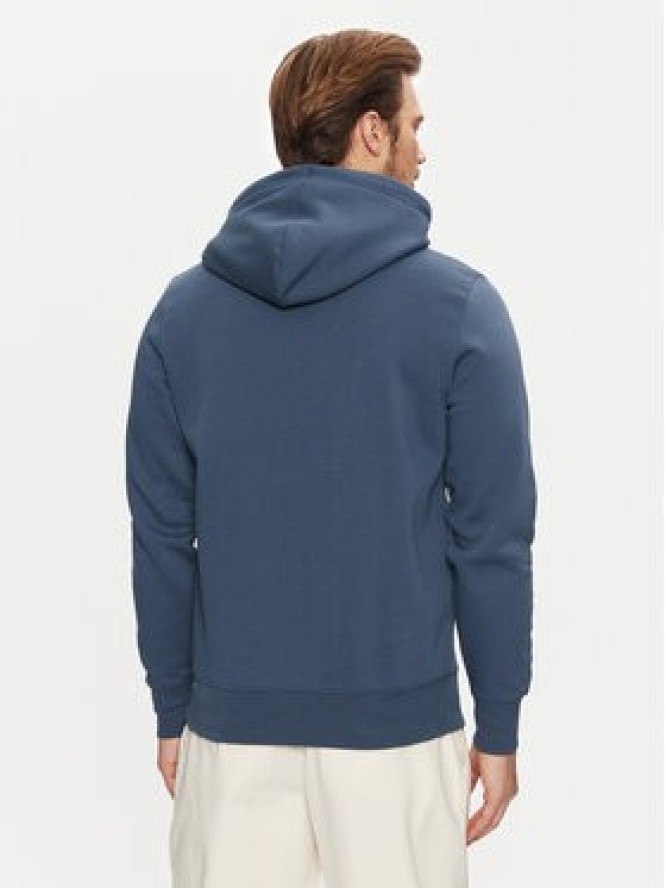 Tommy Hilfiger Bluza Script Logo MW0MW33631 Niebieski Regular Fit