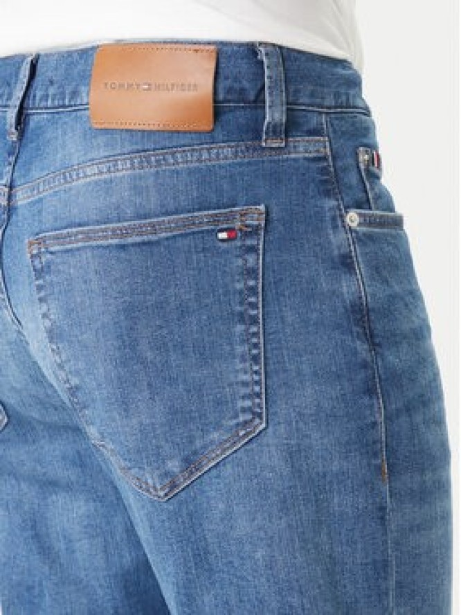 Tommy Hilfiger Jeansy Bleecker Jax Indigo MW0MW42316 Niebieski Slim Fit