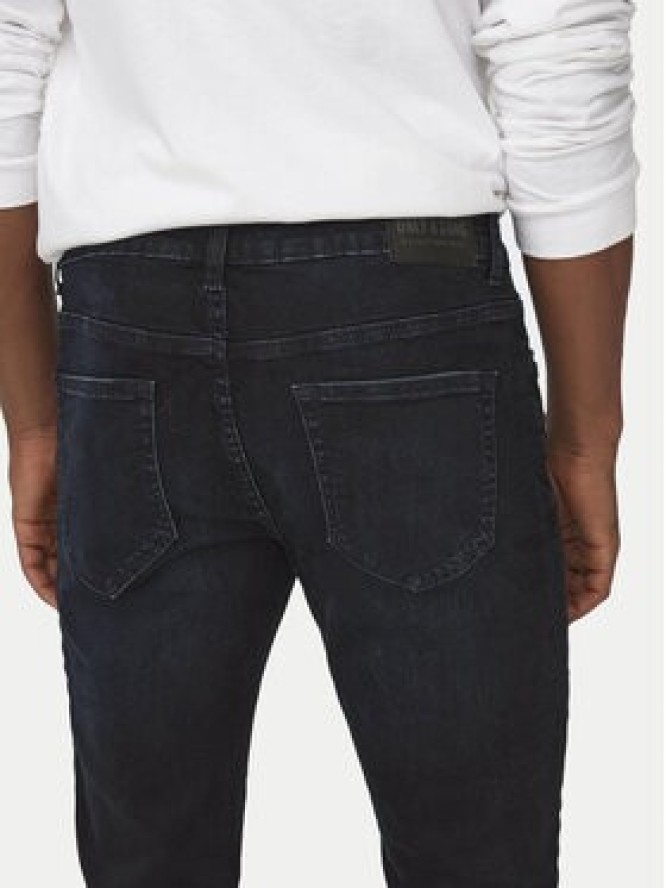 Only & Sons Jeansy Loom 22026921 Granatowy Slim Fit