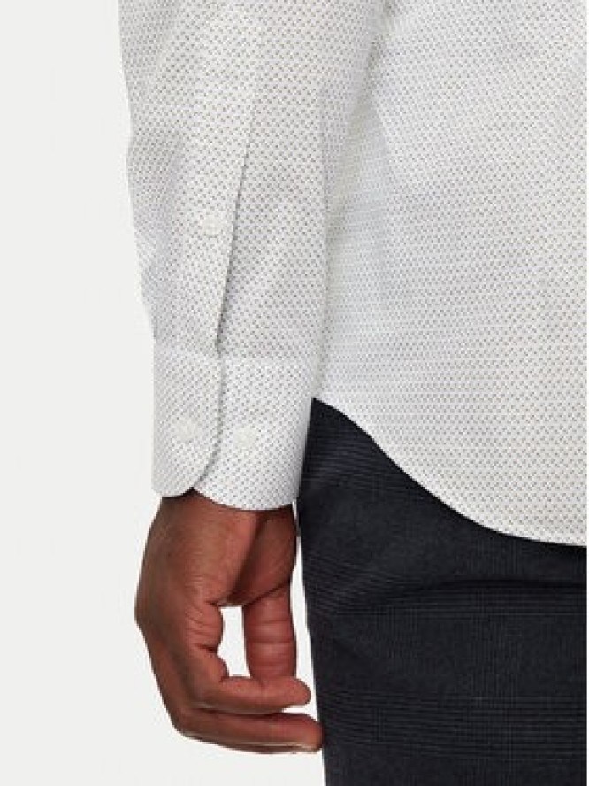 Tommy Hilfiger Koszula MW0MW36923 Biały Slim Fit