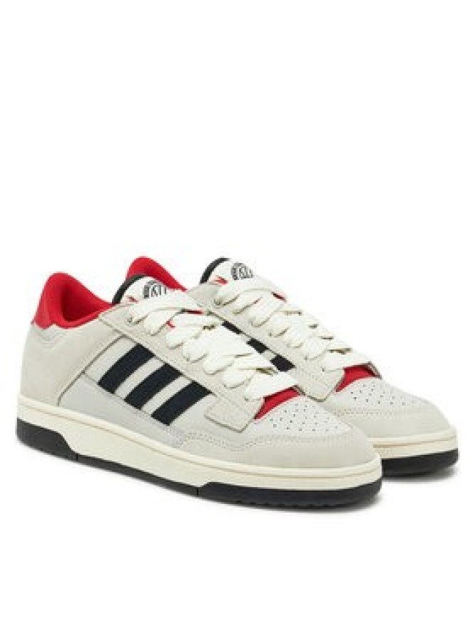 adidas Buty do koszykówki Rapid Court Low JR3158 Beżowy