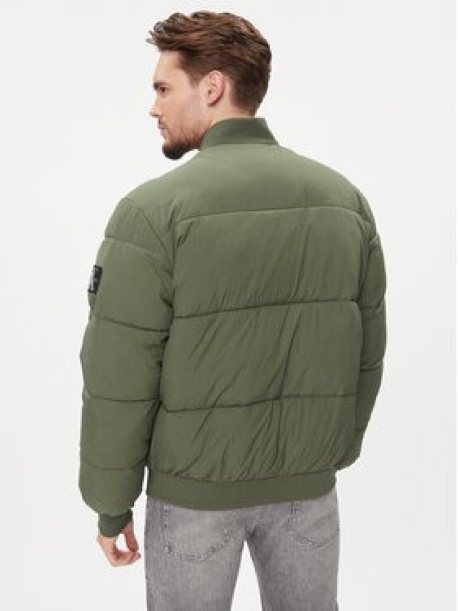 Calvin Klein Jeans Kurtka przejściowa J30J324072 Zielony Regular Fit