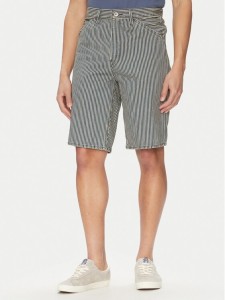 Levi's® Szorty jeansowe 568™ 001K8-0002 Czarny Loose Fit