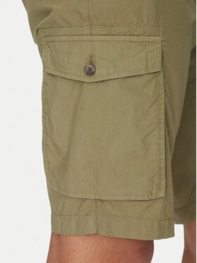 Paul&Shark Szorty materiałowe 25414025 Zielony Regular Fit