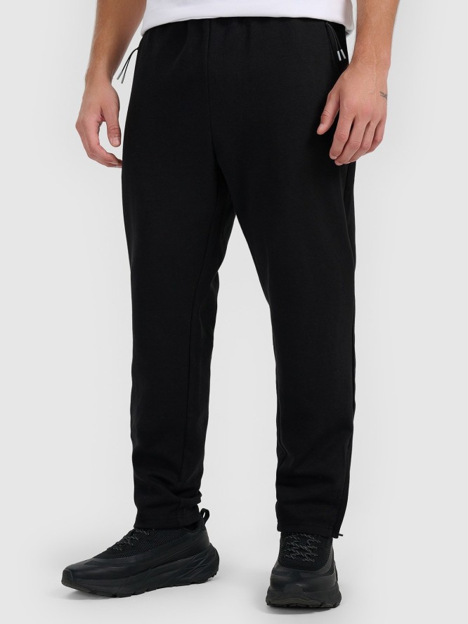 4F Spodnie dresowe męskie - czarne S