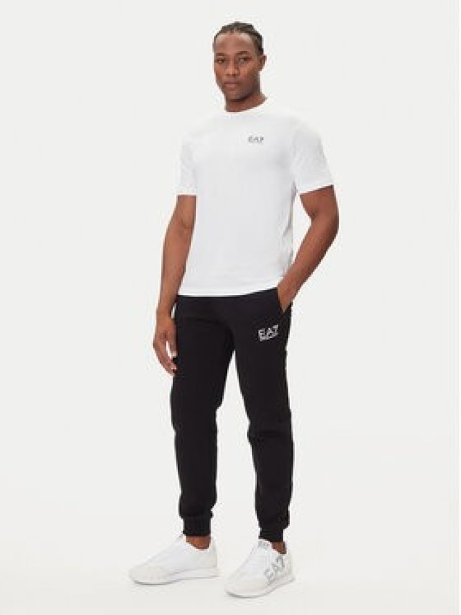 EA7 Emporio Armani T-Shirt 7M000567 AF10375 M0003 Biały Regular Fit