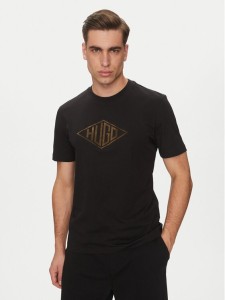 HUGO T-Shirt Dalendi 50534934 Czarny Regular Fit