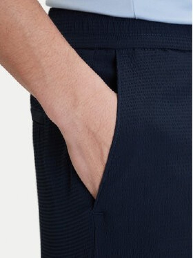 Calvin Klein Szorty materiałowe LV04LF610G Niebieski Straight Fit