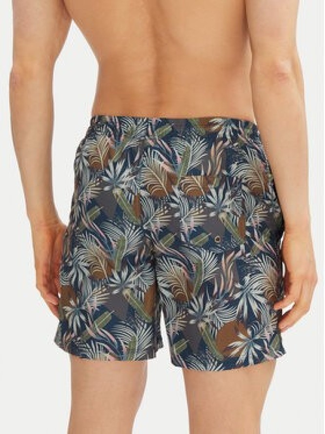 INDICODE Szorty kąpielowe Insandrino 70-896 Granatowy Regular Fit