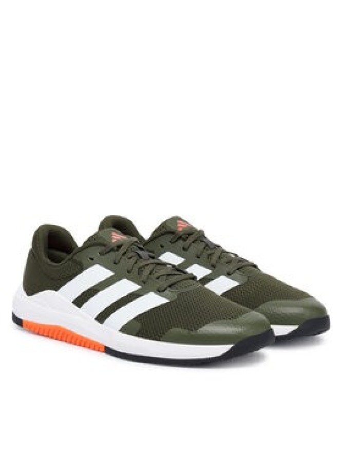 adidas Buty na siłownię Dropset Base JR9305 Khaki