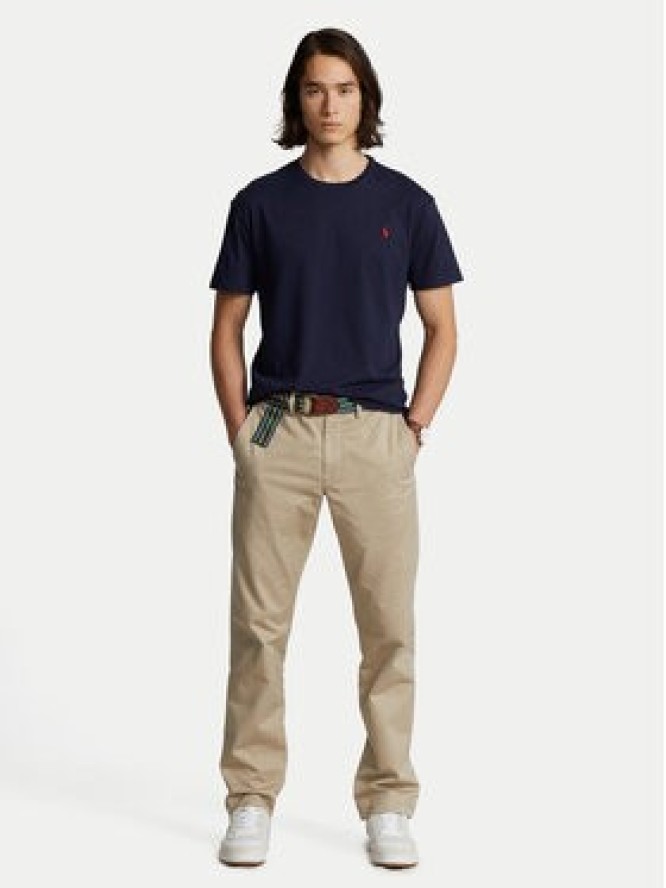 Polo Ralph Lauren T-Shirt Bsr 710680785 Granatowy Custom Slim Fit