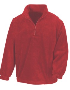PolarTherm Top Fleece Result Unisex - Czerwony