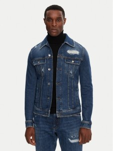 Dolce&Gabbana Kurtka jeansowa G9VZ8D G8LN5 Granatowy Regular Fit