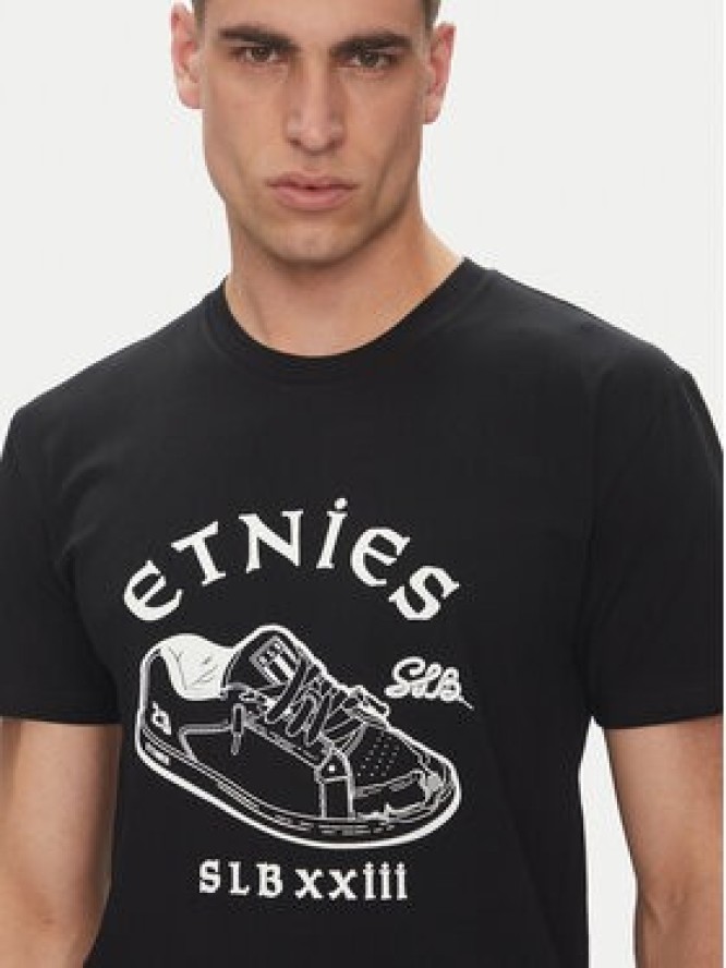 Etnies T-Shirt Slb 4130003757 Czarny Regular Fit