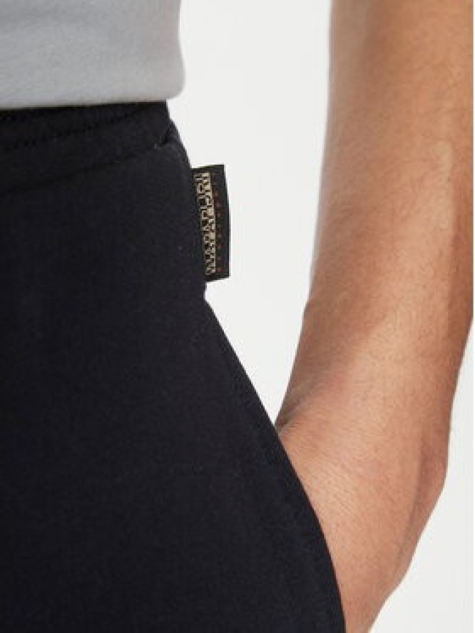 Napapijri Spodnie dresowe M-Gori NP0A4IDS Czarny Regular Fit