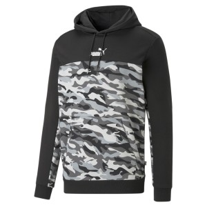 Sweatshirt bluza z kapturem camo Puma ESS Block TR