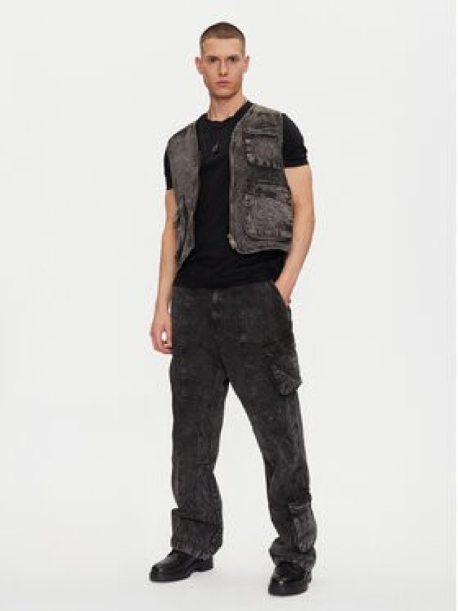 Alpha Industries Kamizelka Canvas Acid Vest 156140 Czarny Regular Fit