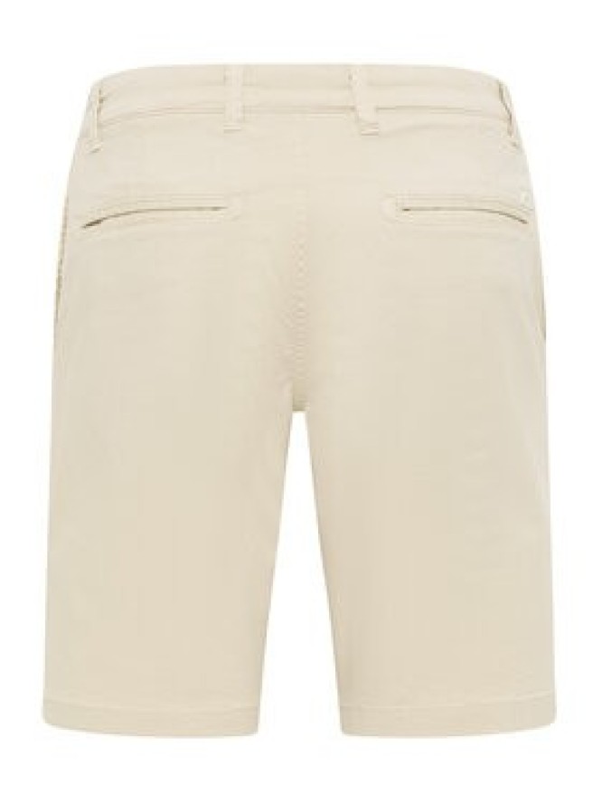 Mustang Szorty materiałowe Amsterdam 1016450 Beżowy Slim Fit