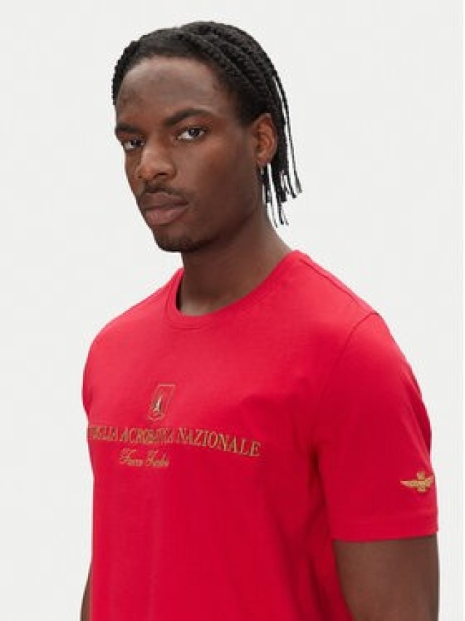 Aeronautica Militare T-Shirt 251TS2410J592 Czerwony Regular Fit