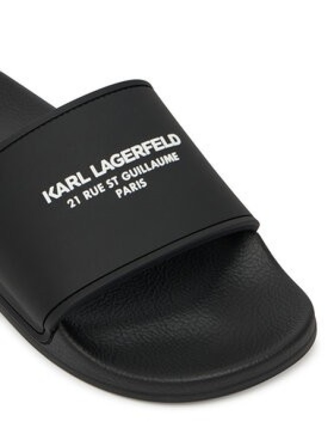 KARL LAGERFELD Klapki Kondo Rsg KL70008A Czarny