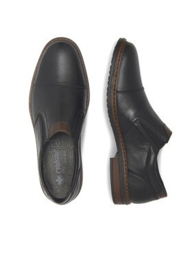 Rieker Półbuty 17659-00 Czarny