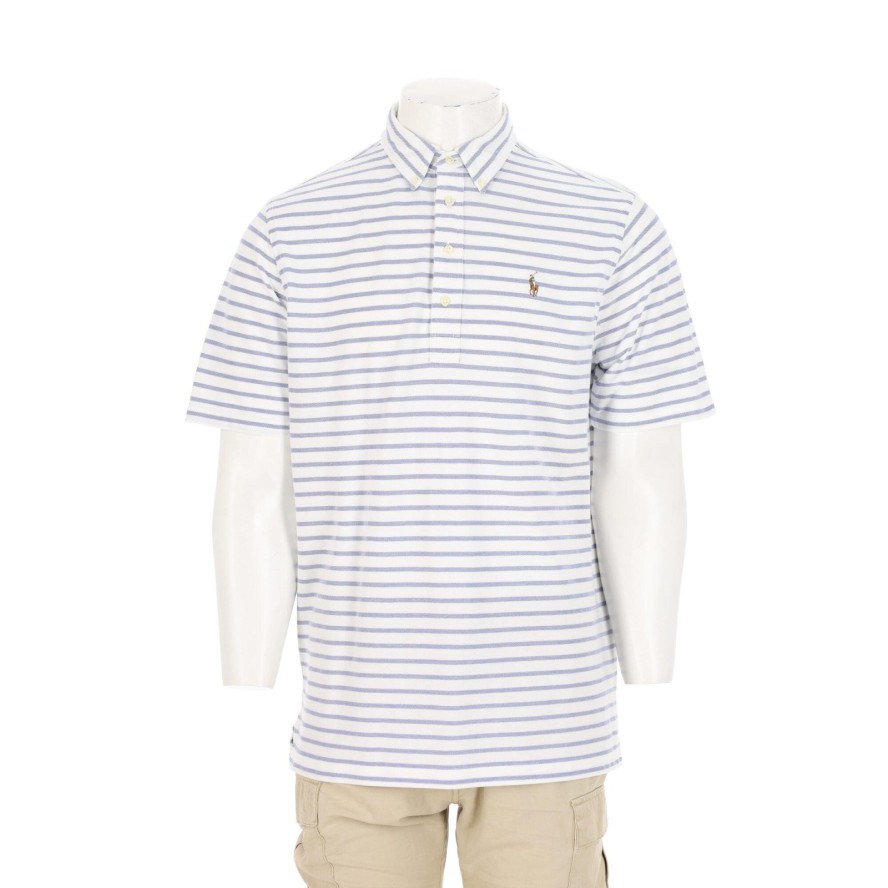 Lauren Ralph Lauren koszulka polo męska z dzianiny Oxford