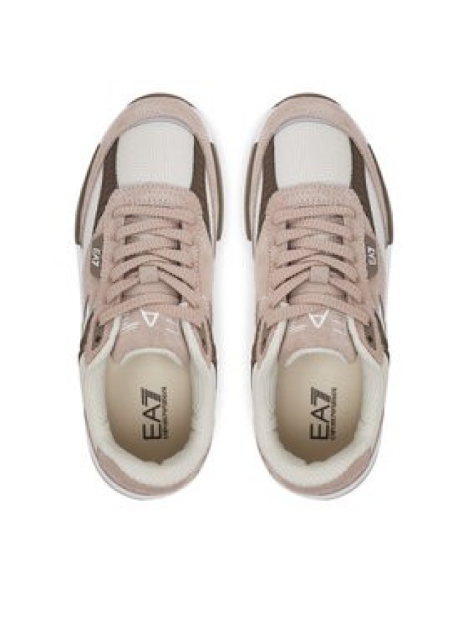 EA7 Emporio Armani Sneakersy X8X240 XK434 R972 Brązowy