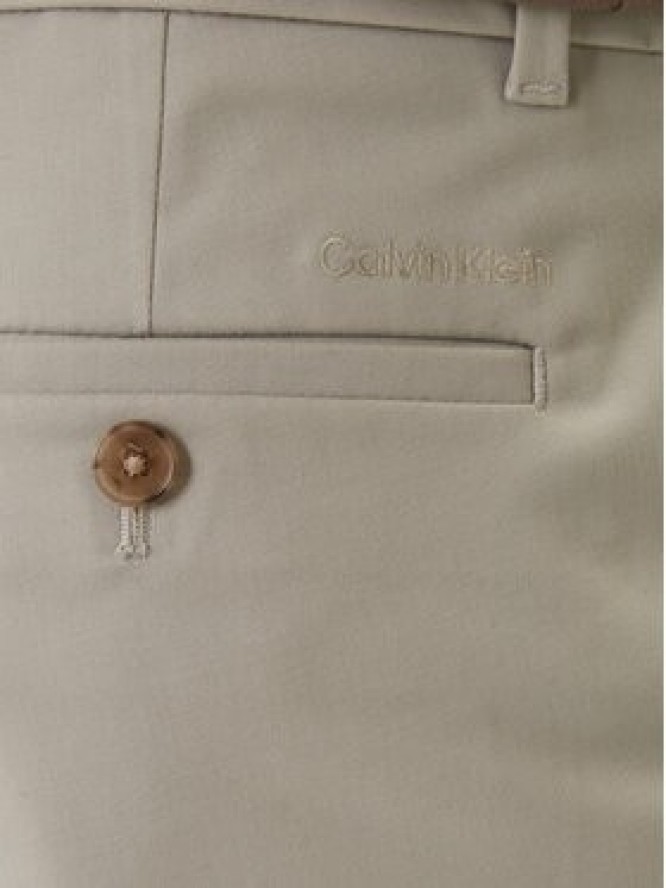 Calvin Klein Szorty materiałowe LV04LF622G Brązowy Slim Fit