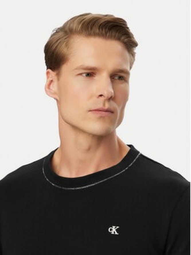 Calvin Klein T-Shirt LV04LF223G Czarny Regular Fit