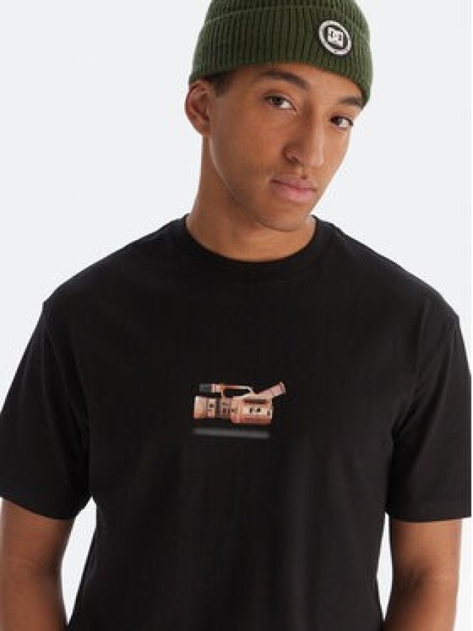 DC Shoes T-Shirt Handy Cam HSS EDYZT04379 Czarny Regular Fit