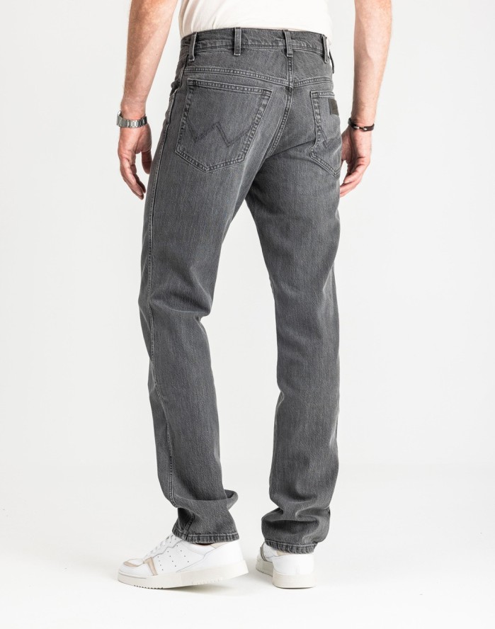 WRANGLER TEXAS MĘSKIE SPODNIE JEANSOWE DUSTY GRANITE W121P416N 112126173