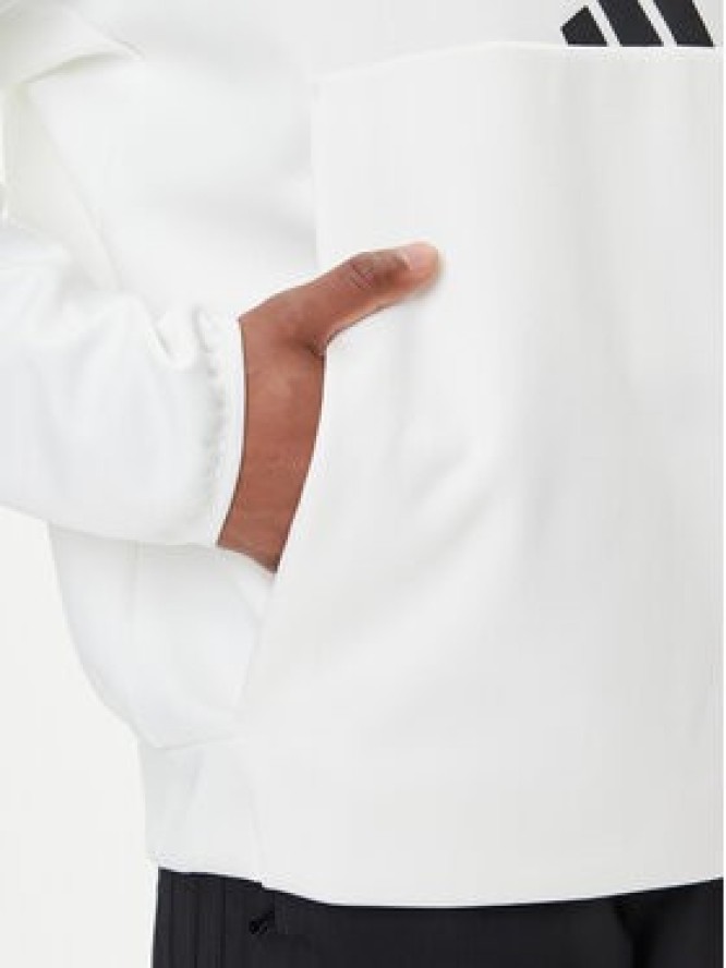 adidas Bluza Z.N.E. JF2454 Biały Loose Fit