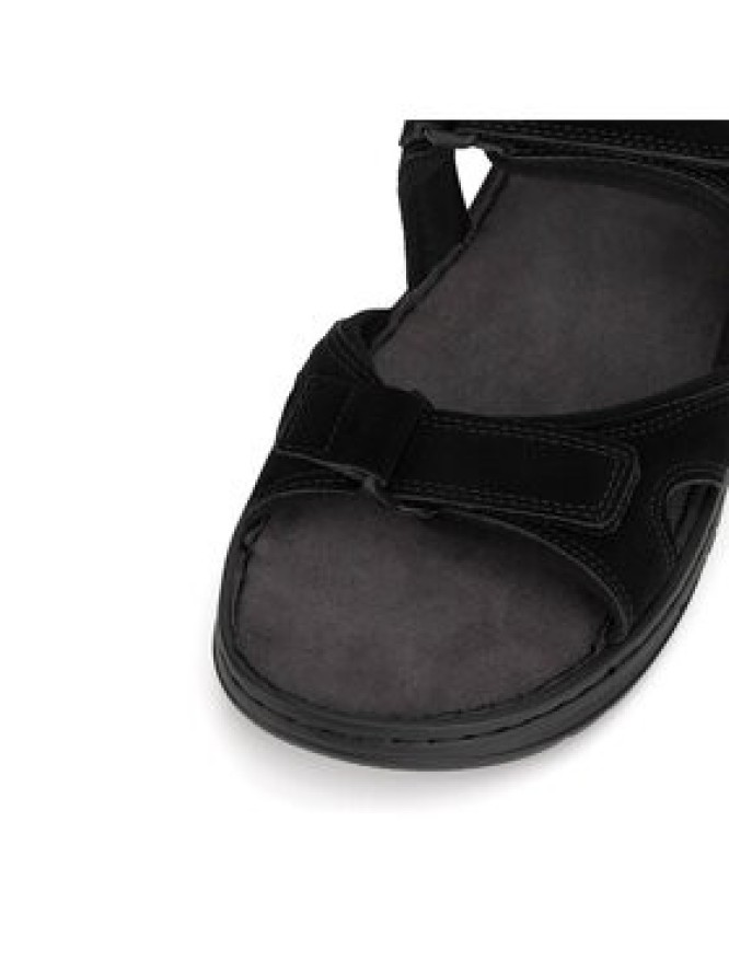 Lanetti Sandały TEREK-02 MBS Czarny