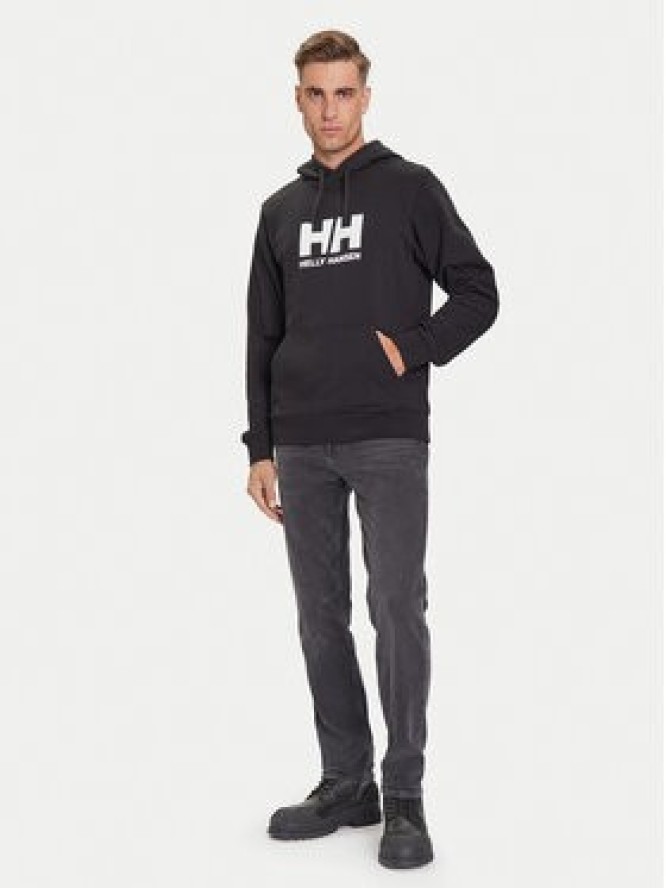 Helly Hansen Bluza HH Logo 54582 Czarny Regular Fit