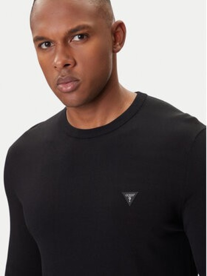 Guess Sweter M4YR29 Z3DM0 Czarny Regular Fit