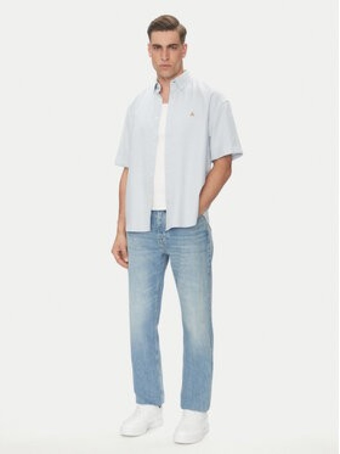 Gap Koszula 442652-00 Błękitny Easy Fit