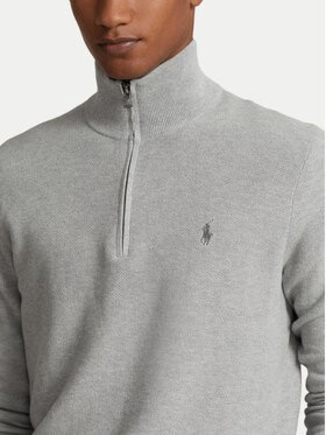 Polo Ralph Lauren Sweter 710932304002 Szary Regular Fit