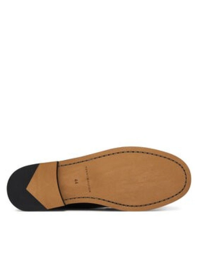 Tommy Hilfiger Mokasyny Hilfiger Penny Patent Lth Loafer FM0FM05687 Granatowy