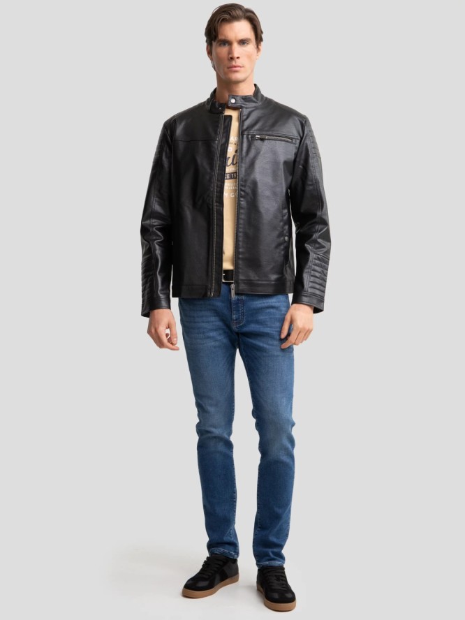 Jeansy męskie niebieskie Terry Carrot 411