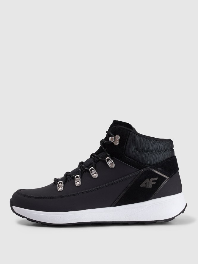 4F Buty przejściowe TUNDRA skórzane męskie - czarne 43