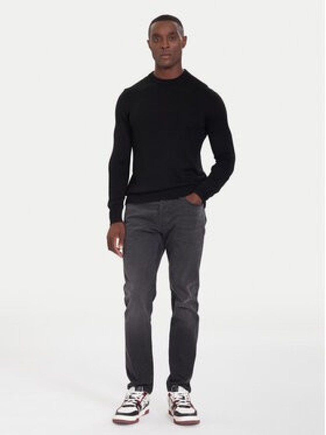 EA7 Emporio Armani Sweter 7M000925 AF17667 UC001 Czarny Regular Fit