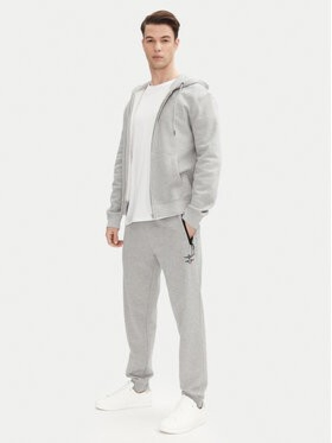 Aeronautica Militare Spodnie dresowe 251PF965F581 Szary Regular Fit