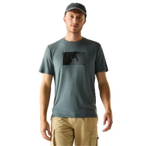 T-shirt Męski Wspinaczka Górska Fingal