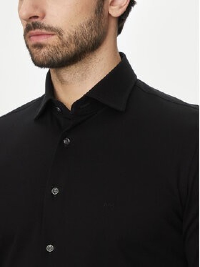 Michael Kors Koszula MD0MD91392 Czarny Slim Fit