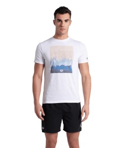 Koszulka męska T-Shirt sportowy Arena Men's T-Shirt Solid Cotton