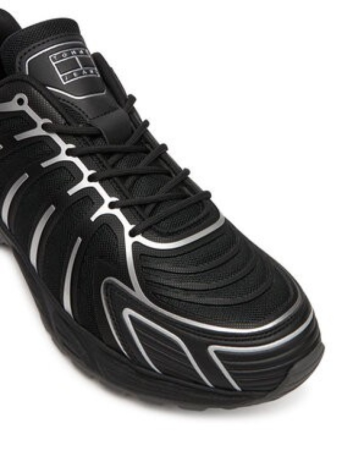 Tommy Jeans Sneakersy Tjm Outdoor Runner Tech. EM0EM01640 Czarny