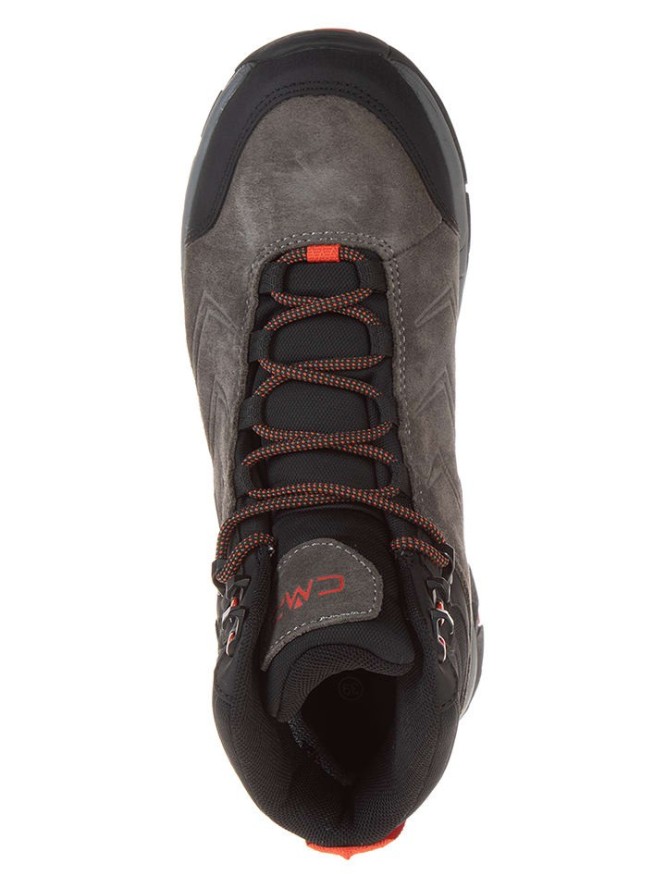 cmp Skórzane botki trekkingowe "Melnick Mid" w kolorze antracytowo-szarym rozmiar: 42